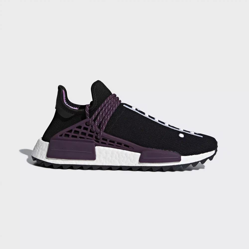 Adidas Pharrell Williams Hu Holi NMD MC Tenis Negros Para Hombre (MX-65595)